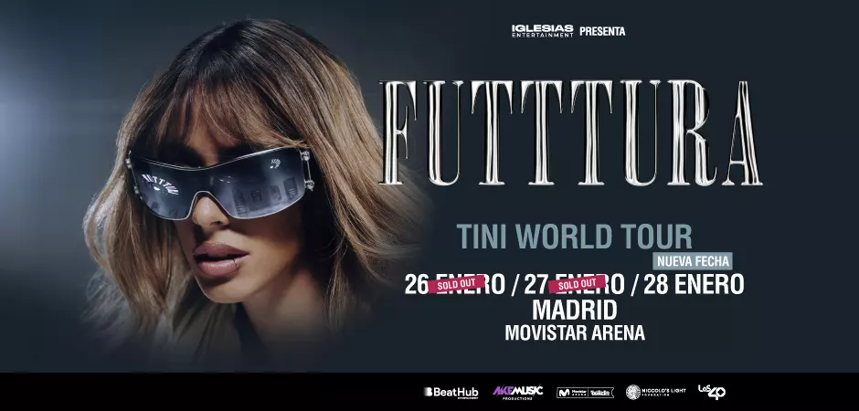 Cartel del evento Tini - Futttura World Tour