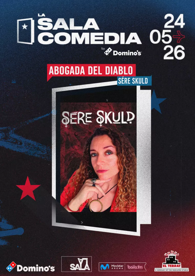 Cartel del evento Abogada del Diablo- La Sala Comedia by Domino´s