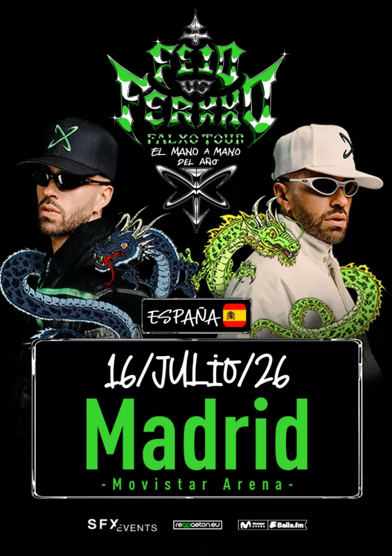 Cartel del evento Feid VS Ferxxo - Falxo Tour
