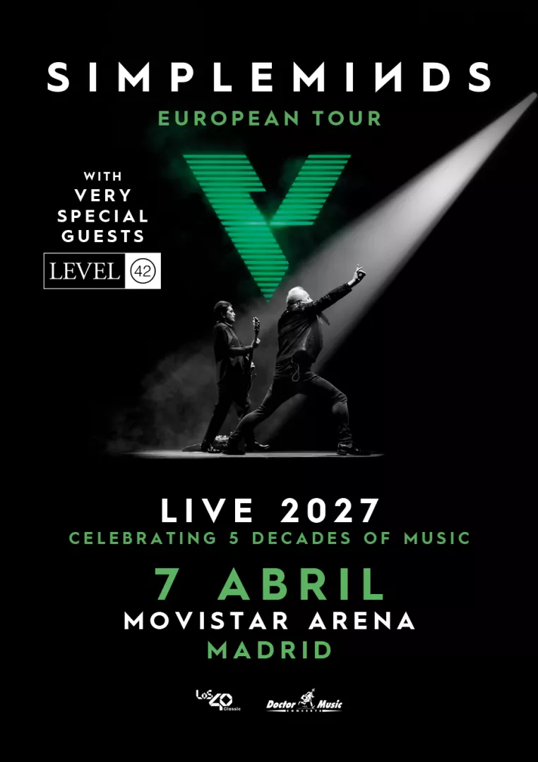 Cartel del evento Simple Minds - V Tour 2027