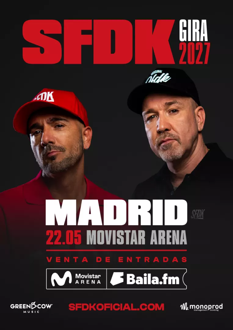 Cartel del evento SFDK - Gira 2027