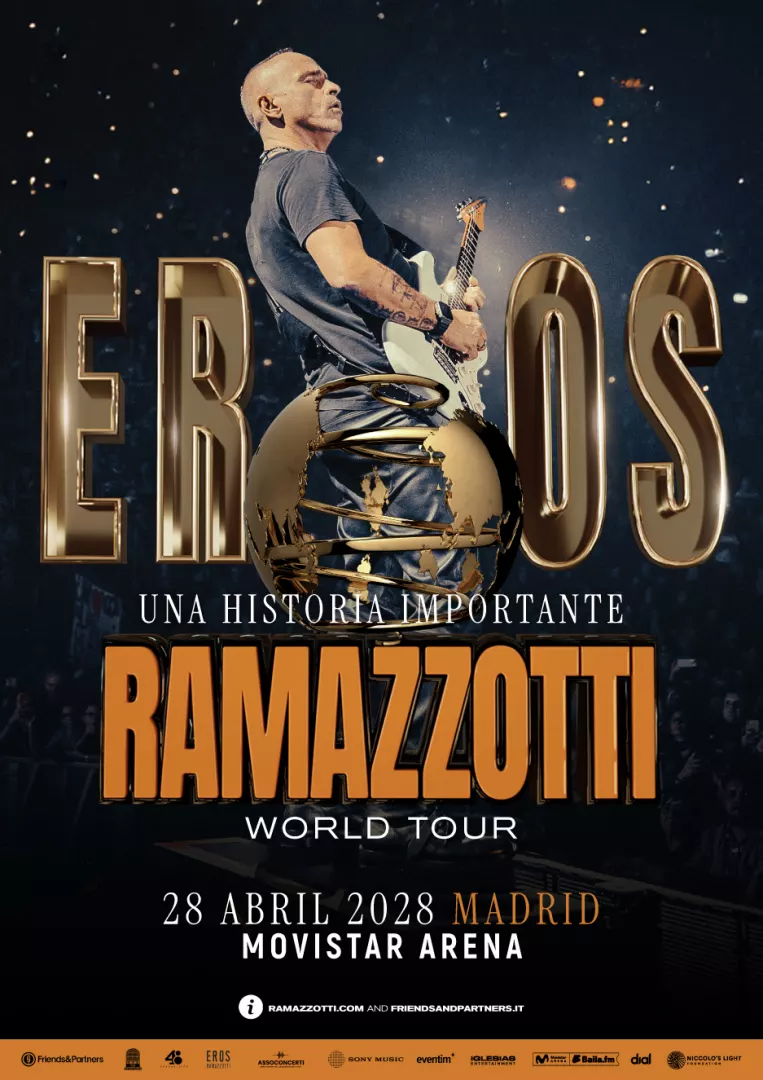 Cartel del evento Eros Ramazzotti - Una historia importante World Tour